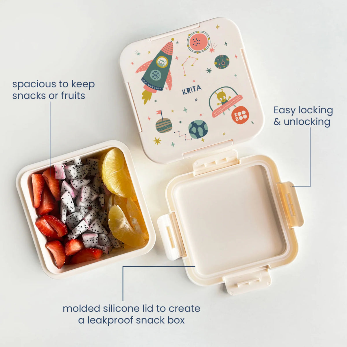 Personalised Space Explorer Snack Box for Kids - image 4