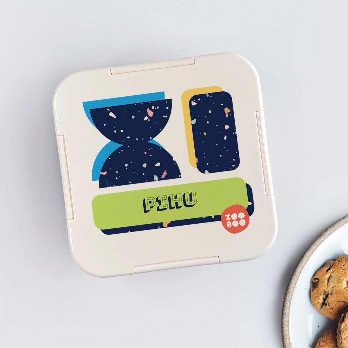 Personalised Terrazzo Pop Snack Box for Kids - image 6