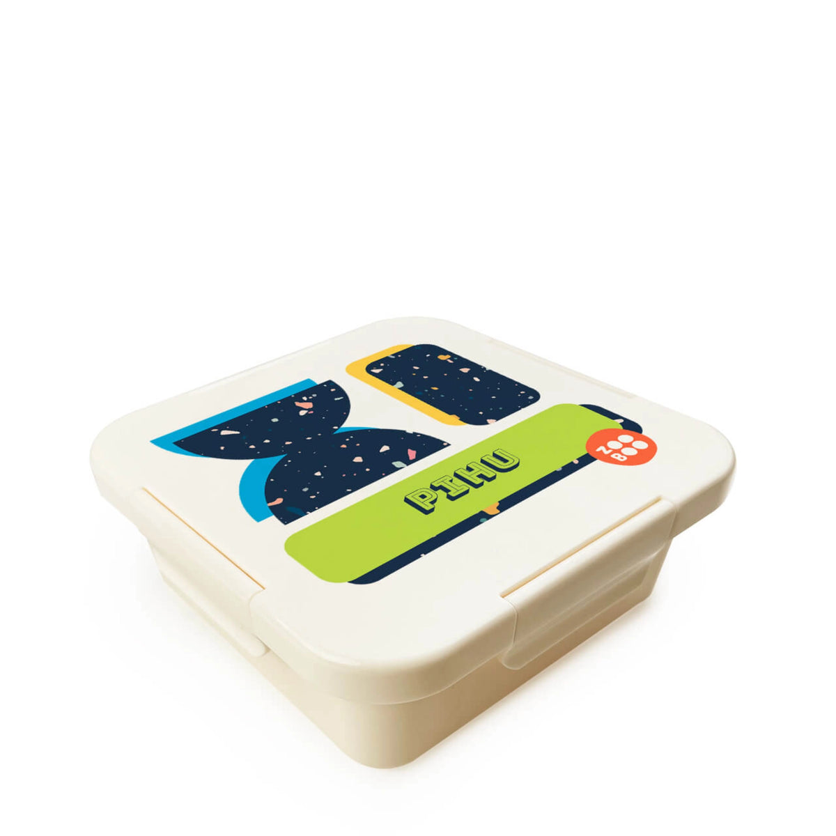 Personalised Terrazzo Pop Snack Box for Kids - image 1