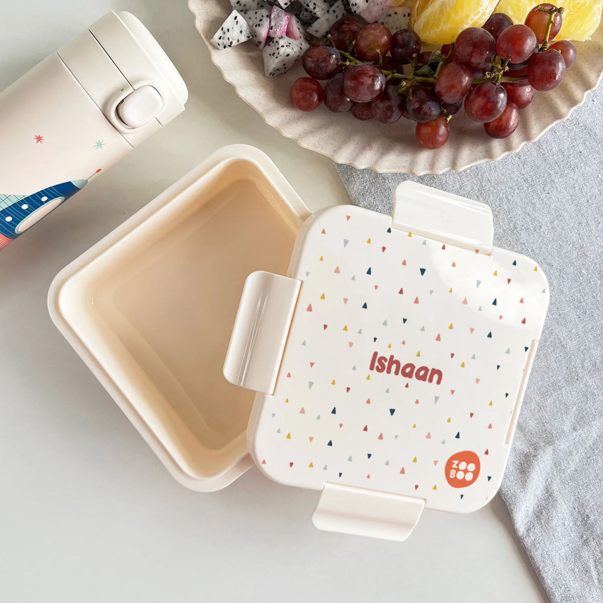 Personalised Triangle Tango Snack Box for Kids - image 2
