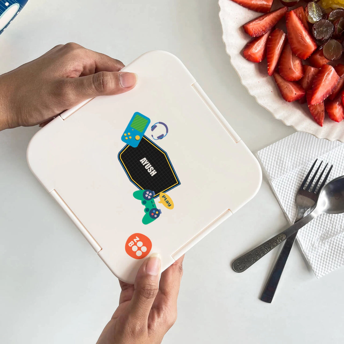 Personalised Video Game Snack Box for Kids - image 3