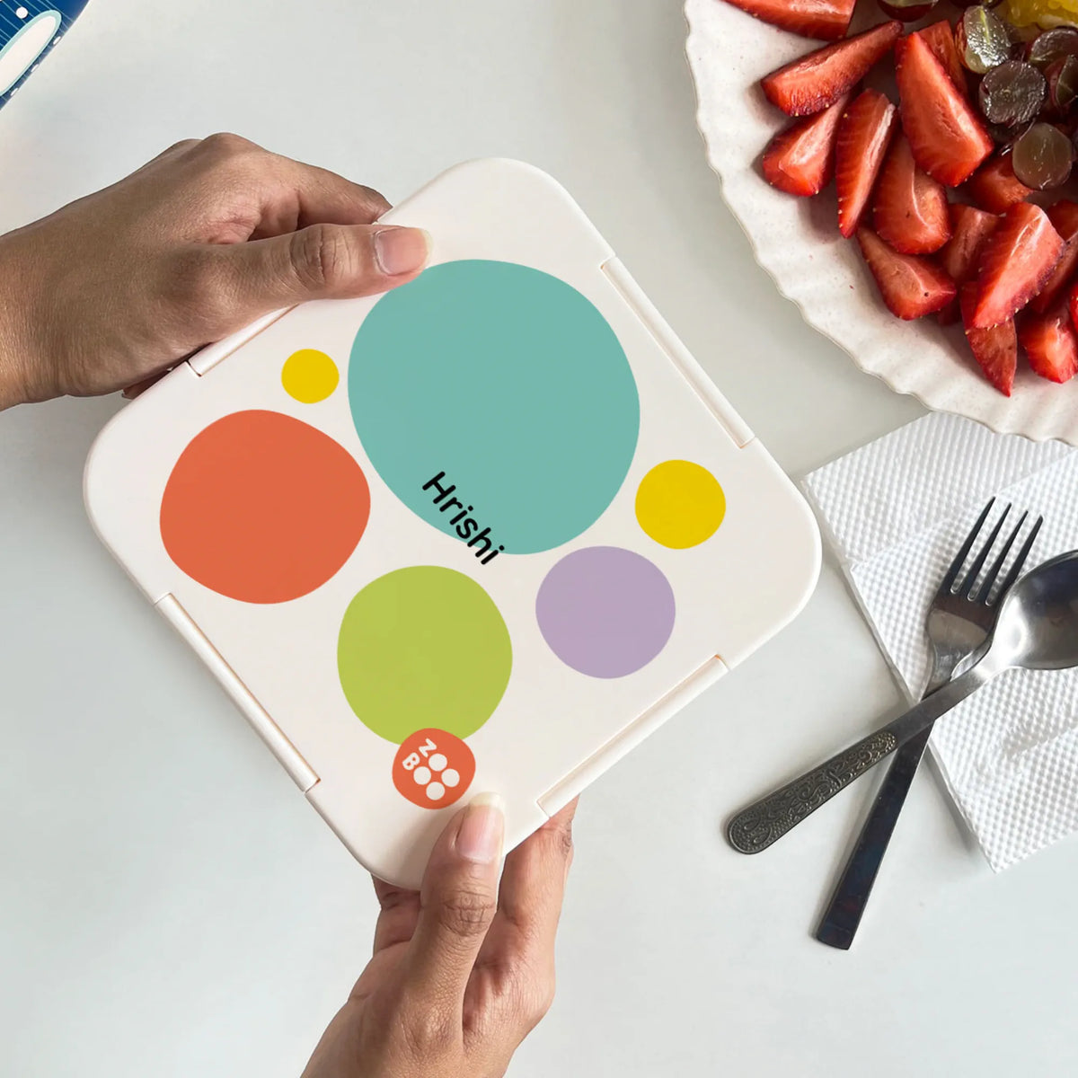 Personalised Zooboo Kids Snack Box for Kids - image 3