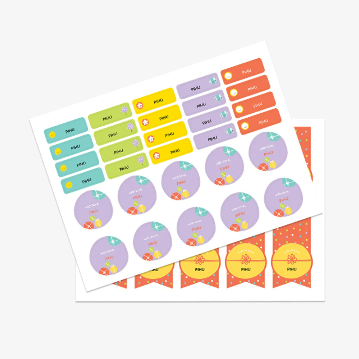 Personalised Zooboo Kids Name Stickers for Kids (Set of 40) - image 3